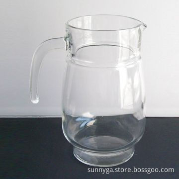 Transparent Glass Decanter with 1,500ml Capacity, 200mm Height and 105mm Top Diameter